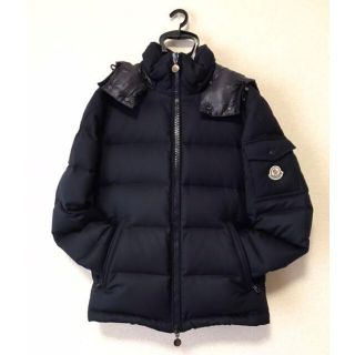 モンクレール(MONCLER)の美品！MONCLER モンクレール ダウン モンジュネーブル ネイビー サイズ0(ダウンジャケット)