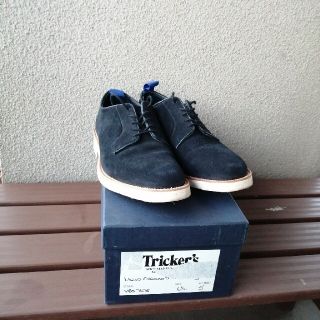 トリッカーズ(Trickers)のトリッカーズスエードシューズネイビー(ブーツ)