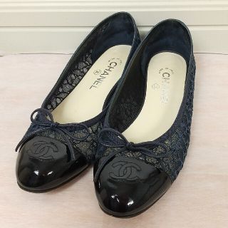 CHANEL シャネル　フラットシューズ　　23.5cm