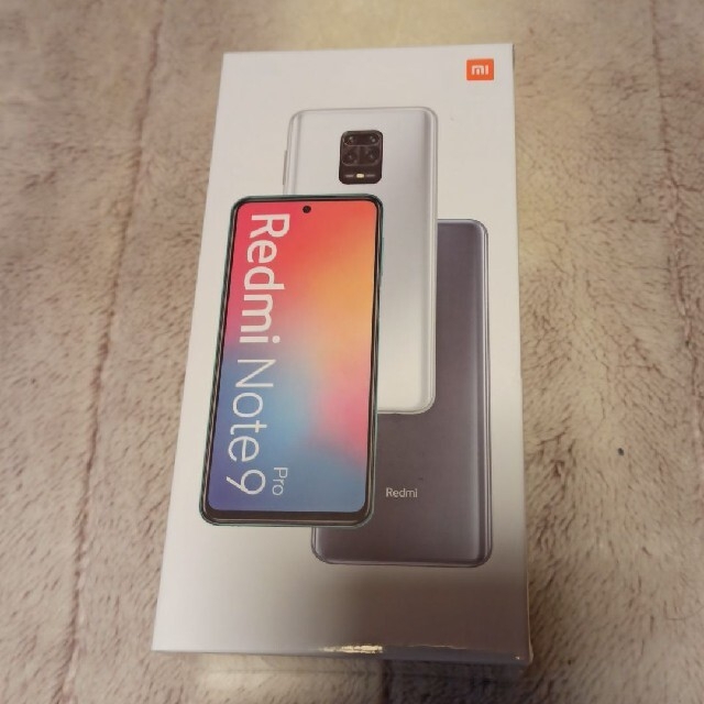 スマートフォン本体Xiaomi redmi note  9 pro トロピカルグリーン