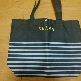 ビームス(BEAMS)のビームスボーダー柄トートバッグ(トートバッグ)