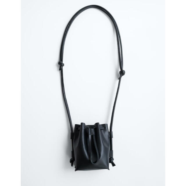 ZARA - 新品未使用 ZARA リアルレザーミニショルダーバッグの通販 by