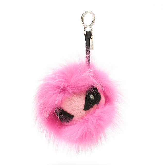 人気No.1 【正規品】FENDI フェンディ チャーム モンスター シルバー