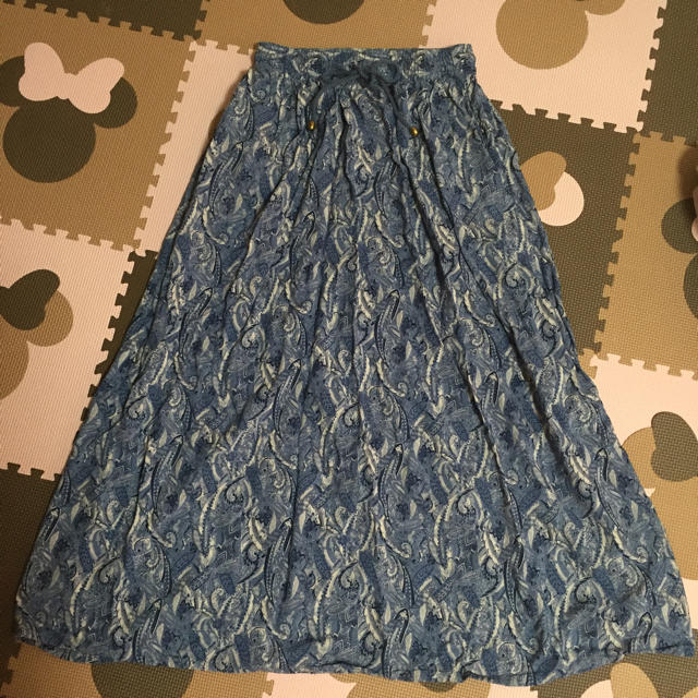 GU(ジーユー)のペイズリー柄 マキシスカート レディースのスカート(ロングスカート)の商品写真