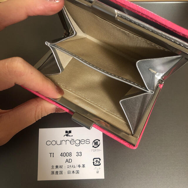 Courreges(クレージュ)のクレージュ　ピンク　お財布 レディースのファッション小物(財布)の商品写真