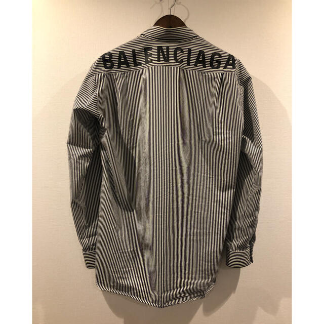 BALENCIAGA バレンシアガ　バックロゴシャツ