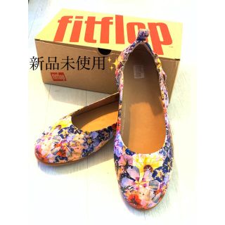 フィットフロップ(fitflop)のあぽ様　専用新品未使用♡本革♡fitflop♡上品な花柄パンプス♡(ハイヒール/パンプス)