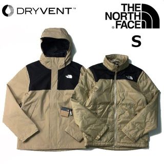 3way The North Face トリクライメイト ホーソンカーキ