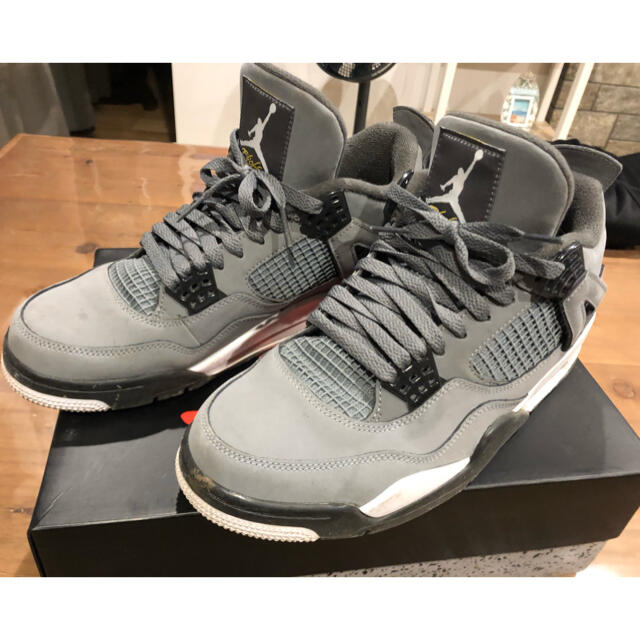 NIKE(ナイキ)のジョーダン4  Jordan4 Retro Cool Grey メンズの靴/シューズ(スニーカー)の商品写真