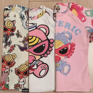 ヒステリックミニ(HYSTERIC MINI)のロンＴ 3枚セット(Tシャツ/カットソー)