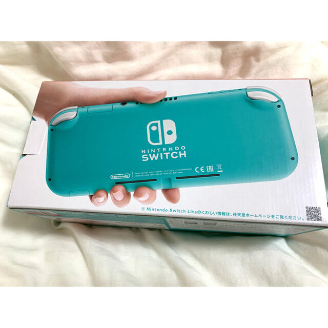 Nintendo Switch(ニンテンドースイッチ)の新品・未開封　任天堂スイッチライト Switch lite ターコイズ エンタメ/ホビーのゲームソフト/ゲーム機本体(携帯用ゲーム機本体)の商品写真