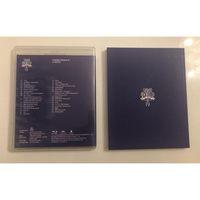 SHINee(シャイニー)のBlu-ray  ブルーレイ SHINee WORLD Ⅳ in SEOUL エンタメ/ホビーのDVD/ブルーレイ(ミュージック)の商品写真