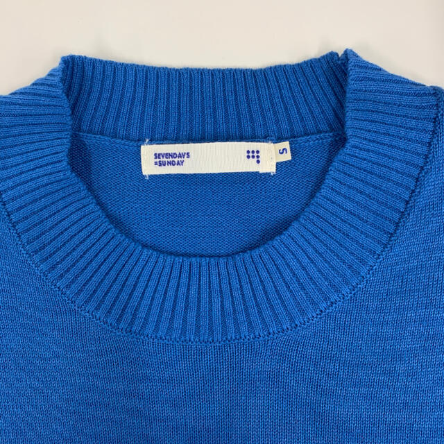 Sevendays Sunday 美品 青セーターの通販 By More S Shop セブンデイズサンデイならラクマ Sevendays Sunday 美品 青セーターの通販 By More S Shop セブンデイズサンデイならラクマ