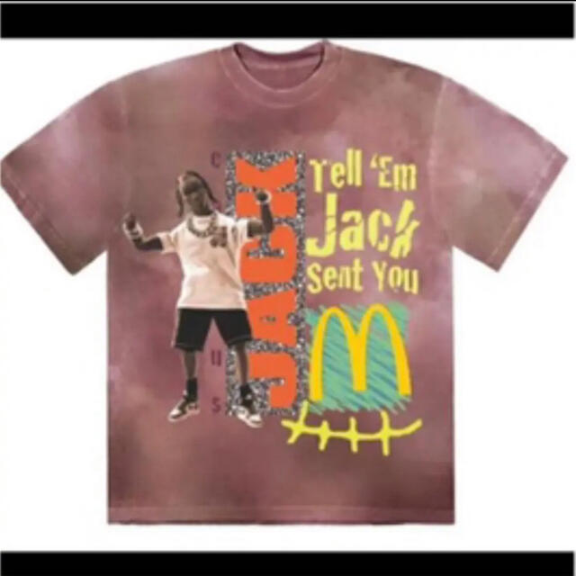 TRAVIS SCOTT × MCDONALD’S  マクドナルド Tシャツ S