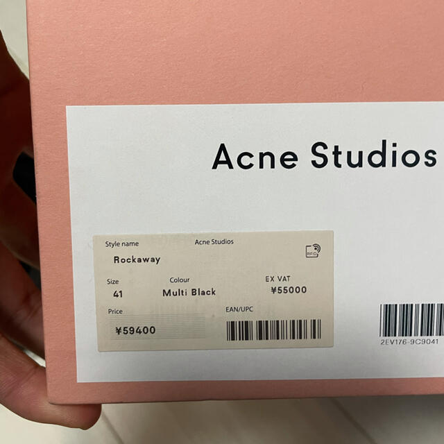 ACNE(アクネ)の値下げしました！acne studious rockaway スニーカー メンズの靴/シューズ(スニーカー)の商品写真