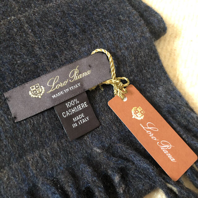 LORO PIANA - 新品 ロロピアーナ 最高級 カシミア 100% マフラー