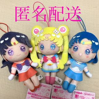 バンプレスト(BANPRESTO)のセーラームーン　ぬいぐるみ　3種セット(キャラクターグッズ)