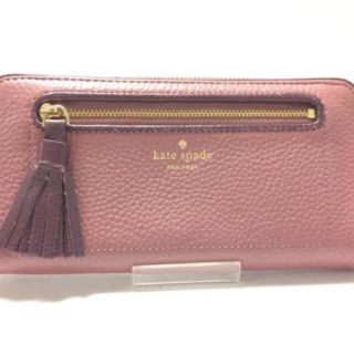 ケイトスペードニューヨーク(kate spade new york)のケイトスペード 長財布 - WLRU2654 レザー(財布)