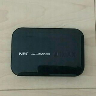 エヌイーシー(NEC)の【モバイルWi-Fi】Aterm WM3500R(PC周辺機器)