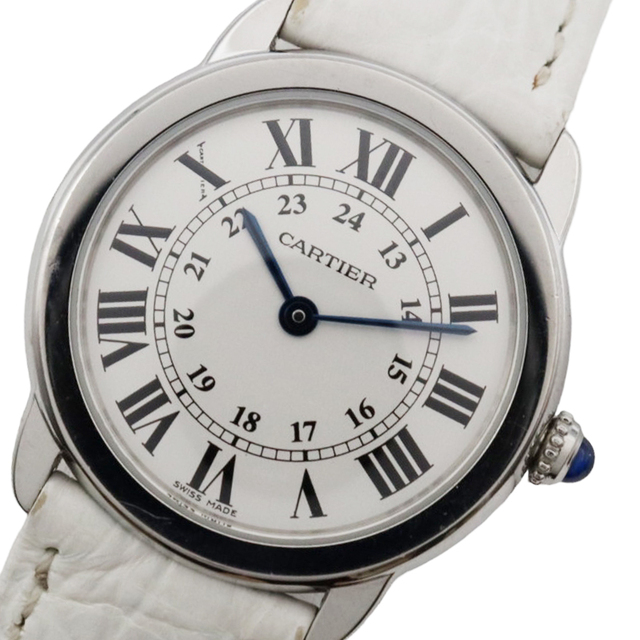 最高の品質の - Cartier カルティエ レディース【中古】 腕時計 SM ロンドソロ Cartier 腕時計