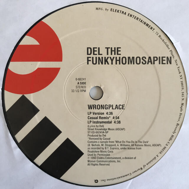 Del The Funky Homosapien - Wrong Place