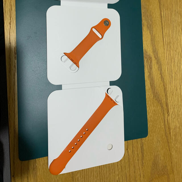 Apple Watch 44mm HERMES バンド　オレンジ