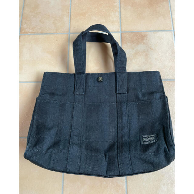 PORTER(ポーター)の美品 PORTER TANGO BLACK TOTE BAG(S) レディースのバッグ(トートバッグ)の商品写真