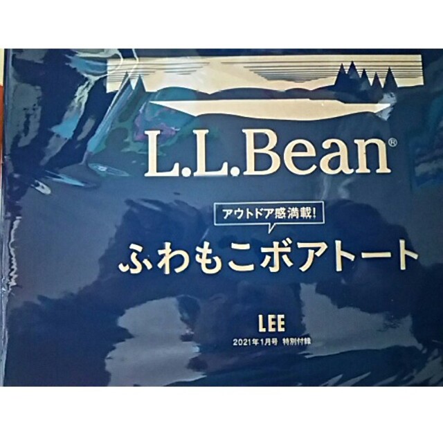 L.L.Bean(エルエルビーン)のリー 2021年 1月号 付録 エンタメ/ホビーの雑誌(その他)の商品写真