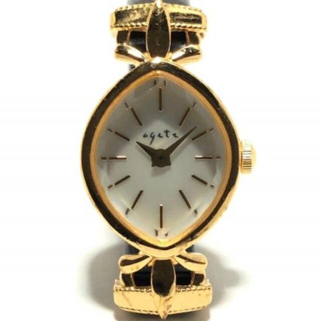雑誌で紹介された - agete agete(アガット) レディース - 腕時計 腕時計