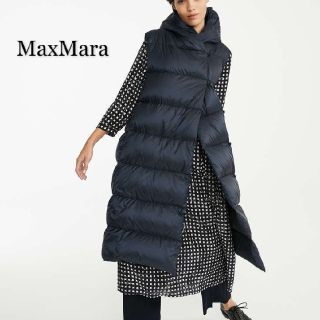 マックスマーラ(Max Mara)ののん877様専用 MaxMara THE CUBE  ロングジレ ダウンベスト(ダウンベスト)