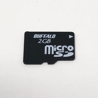 バッファロー(Buffalo)の【バッファロー】マイクロSDカード 2GB(その他)