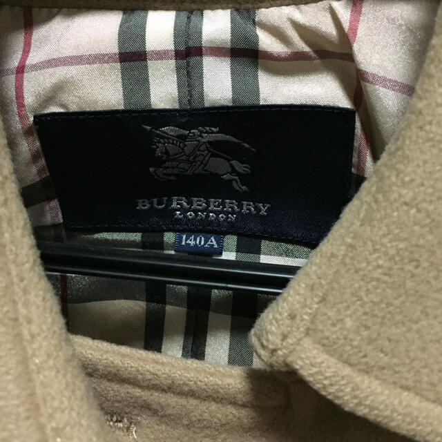 BURBERRY(バーバリー)のバーバリー Burberry コート アウター 140A 120/130 上着 キッズ/ベビー/マタニティのキッズ服女の子用(90cm~)(ジャケット/上着)の商品写真