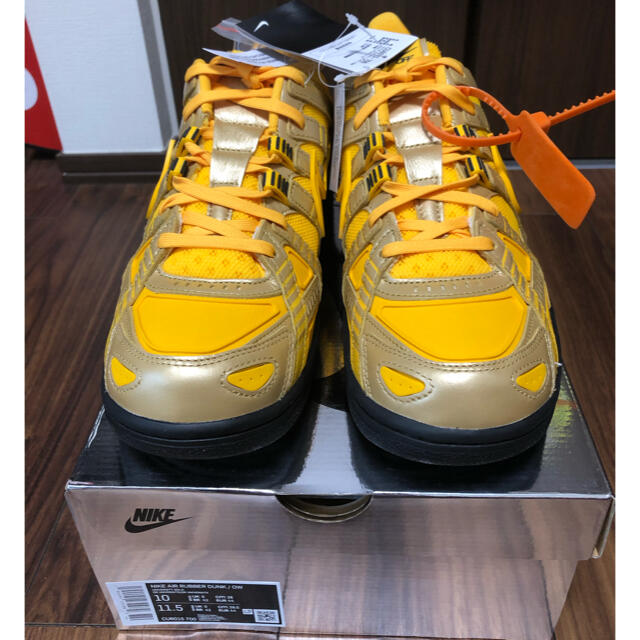 NIKE(ナイキ)のnike Off-White University Gold dunk ダンク メンズの靴/シューズ(スニーカー)の商品写真