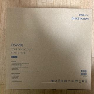 Synology DiskStation NASキット DS220j(PC周辺機器)