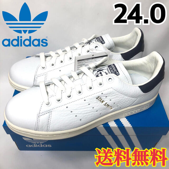 adidas■stansmith■スタンスミス、25cm、ネイビー