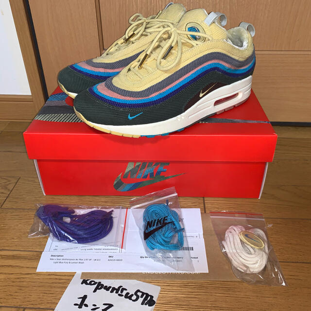 メンズNIKE AIR MAX 1/97 VF SW SEAN WOTHERSPOON