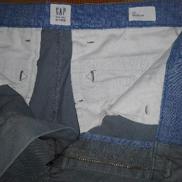 GAP(ギャップ)のGAP ワイドレッグハーフパンツ ショートパンツ メンズ　グレー メンズのパンツ(ショートパンツ)の商品写真