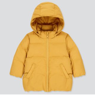 ユニクロ(UNIQLO)の美品 ユニクロ ベビー ウォームパデットコート 90cm(コート)