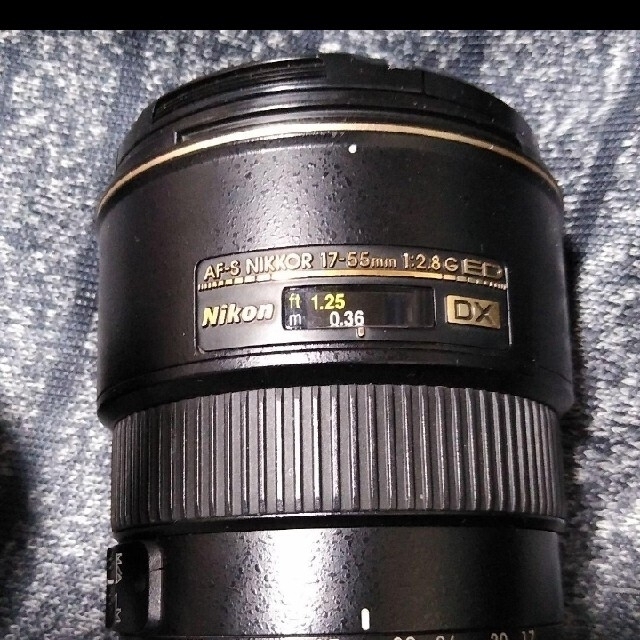Nikon(ニコン)のAF-S NIKKOR 17-55mm f2.8 DX スマホ/家電/カメラのカメラ(レンズ(ズーム))の商品写真