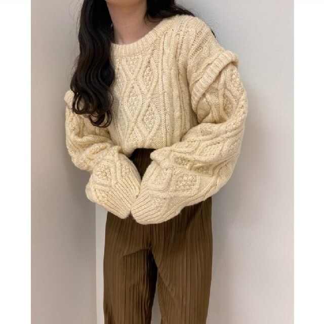 sleeve removal knit