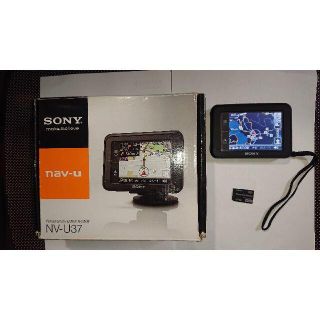 ソニー(SONY)の パーソナルナビゲーションシステム SONY NAV-U NV-U37(カーナビ/カーテレビ)