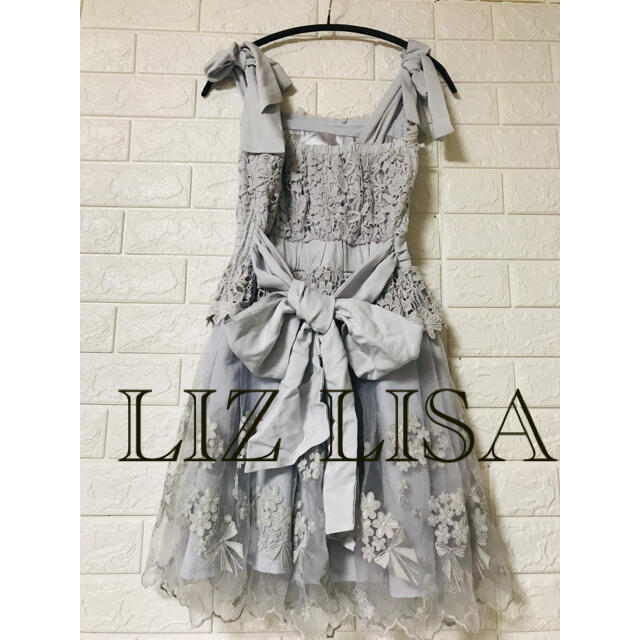 LIZ LISA(リズリサ)のリズリサ　レースワンピース レディースのワンピース(ひざ丈ワンピース)の商品写真