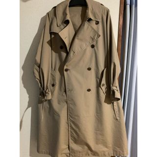 コモリ(COMOLI)のAURALLE FINX POLYESTER BIG TRENCH COAT(トレンチコート)