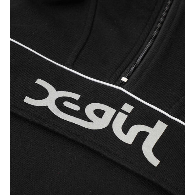 X-girl(エックスガール)の新品 X-girl  SWEAT ANORAK ワンピース レディースのワンピース(ひざ丈ワンピース)の商品写真