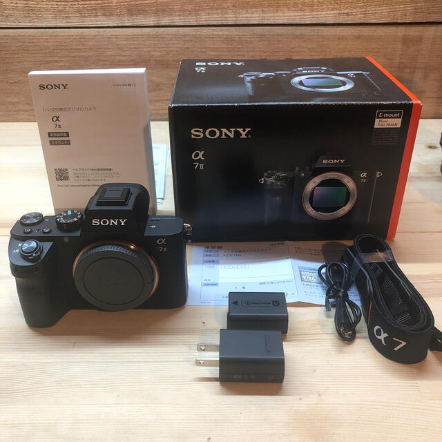 ■美品■ SONY ILCE-7M2 α7II ボディ チャージャー付き