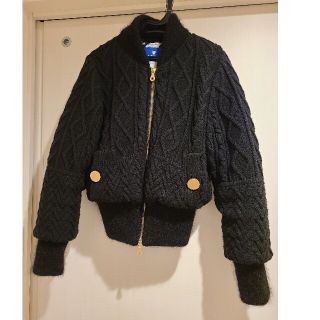 ブラックレーベルクレストブリッジ(BLACK LABEL CRESTBRIDGE)のブルーレーベルクレストブリッジ　ダウンジャケット　ブルゾン　ニット(ブルゾン)