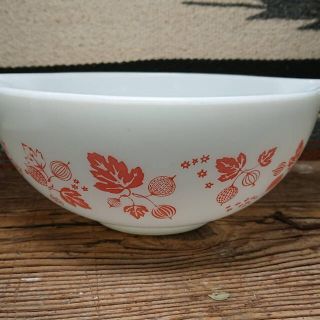 パイレックス(Pyrex)のオールドパイレックス グースベリー シンデレラボウルL 100 送料込み(食器)