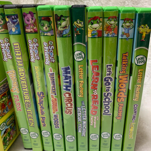 Leap Frog DVD セット　10枚＋1枚　mega pack 英語