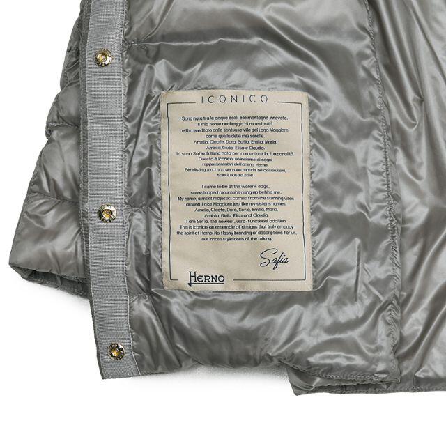 HERNO(ヘルノ)のHERNO ヘルノ  SOFIA ダウンジャケット PI0046  38 レディースのジャケット/アウター(ダウンジャケット)の商品写真