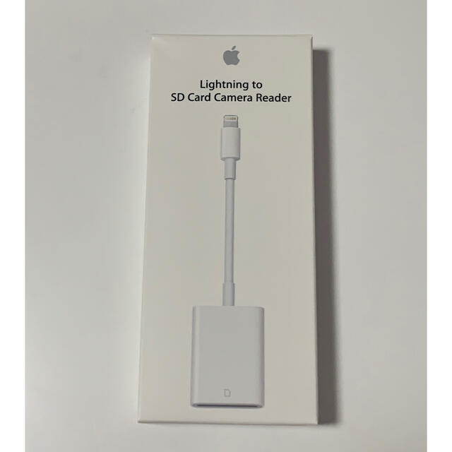 Apple(アップル)のうずら様専用Lightning to SD Card Camera Reader スマホ/家電/カメラのスマホアクセサリー(その他)の商品写真